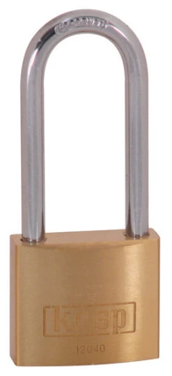 Kasp Brass Padlock 40x55mm Keyed Alike K12040L55A1