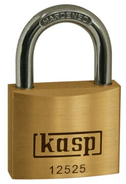 Kasp Premium Brass Padlock 25mm Keyed Alike K12525A1