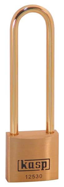 Kasp Premium Brass Padlock 30x70mm K12530L70BD