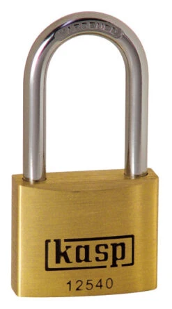 Kasp Premium Brass Padlock 40x40mm Keyed Alike K12540L40A1