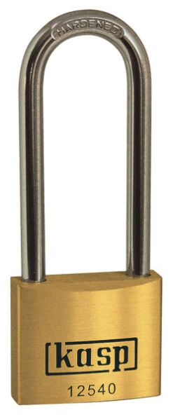 Kasp Premium Brass Padlock 40x63mm Keyed Alike K12540L63A5