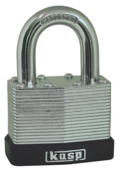 Kasp Laminated Steel Padlock 50mm K13050D