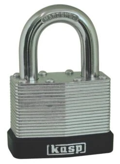 Kasp Laminated Steel Padlock 60mm Keyed Alike K13060A1