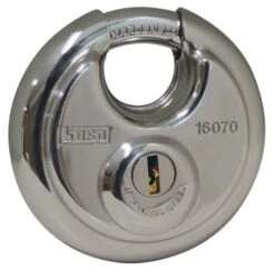 Kasp Disc Padlock 70mm Keyed Alike K16070A3