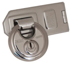 Kasp Disc Padlock 70mm & Hasp And Staple Set K16070D260