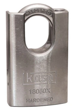 Kasp Steel Padlock 60mm Closed Shackle Master Keyed K18060XMK