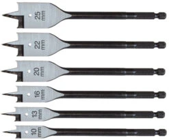 C.K Flat Wood Bit Set/6 T2942P