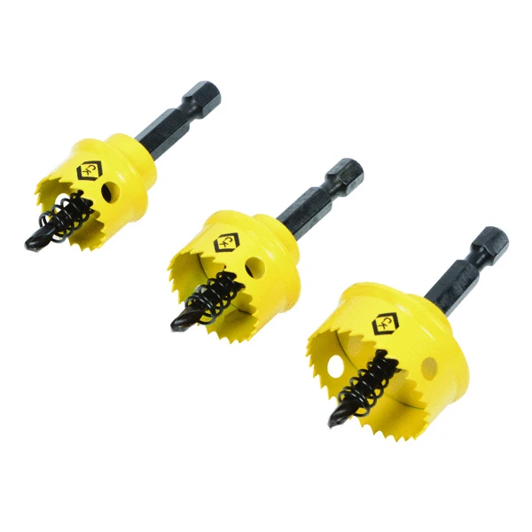 C.K Sheet Steel Holesaw Set Of 3 (20, 25 & 32mm) T3213