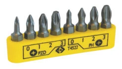 C.K Screwdriver Bit Clip PH/PZD Set Of 8 T4522