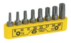 C.K Screwdriver Bit Clip TX Set Of 8 T4523