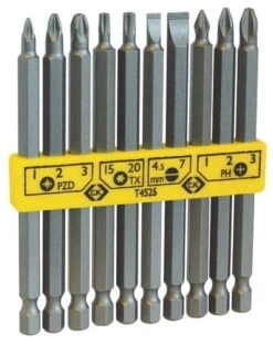 C.K Screwdriver Bit Set (100mm) Mixed Set Of 10 T4525
