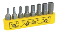 C.K Screwdriver Bit Clip Hexagon Set Of 8 T4528