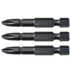 C.K Blue Steel Impact Screwdriver Bit 50mm PH2 Pack Of 3 T4560 PH2LD