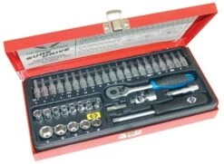 C.K Sure Drive 39 Piece Socket Set 1/4" Drive T4655