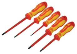 C.K Triton XLS 1000v Insulated Screwdriver Set - 5 Piece Set SL/PZ T4729