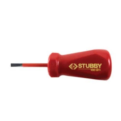 C.K STUBBY VDE SLIM 1000v Screwdriver Slotted 4.0x46mm T48344-040