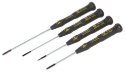 C.K Xonic ESD Precision Electronics Screwdriver Slotted/PH Set Of 4 T4884X ESD