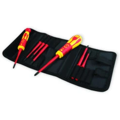 C.K VDE Insulated Screwdriver Set With Slim Interchangeable Blades T4925