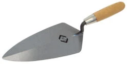 C.K Brick Trowel Broad Heel Carbon Steel Wood Grip 275mm T527011