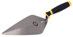 C.K Brick Trowel Broad Heel Carbon Steel Soft Grip 250mm T529510